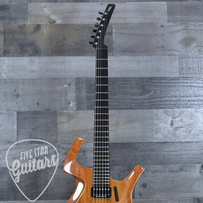 Pre-Owned Parker Fly Mojo- Natural Mahogany with Hardshell Case