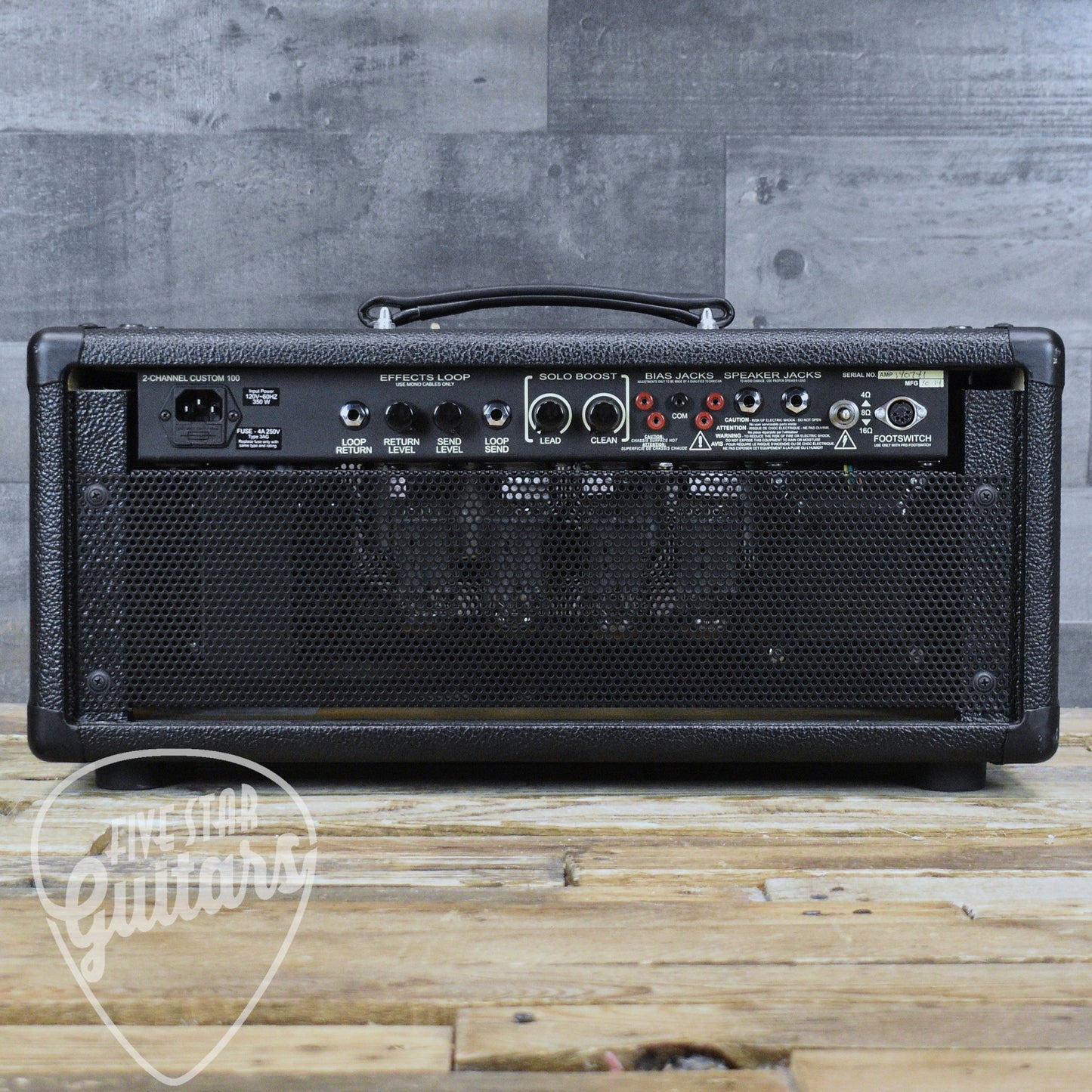 Pre-Owned Paul Reed Smith Custom 100 Watt Head with Footswitch