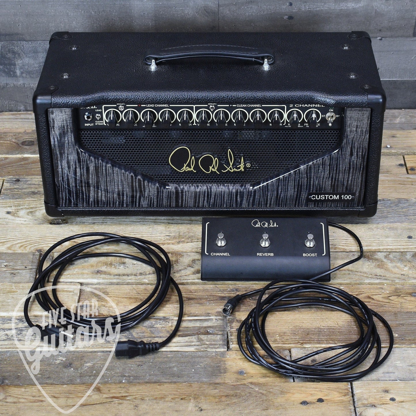 Pre-Owned Paul Reed Smith Custom 100 Watt Head with Footswitch