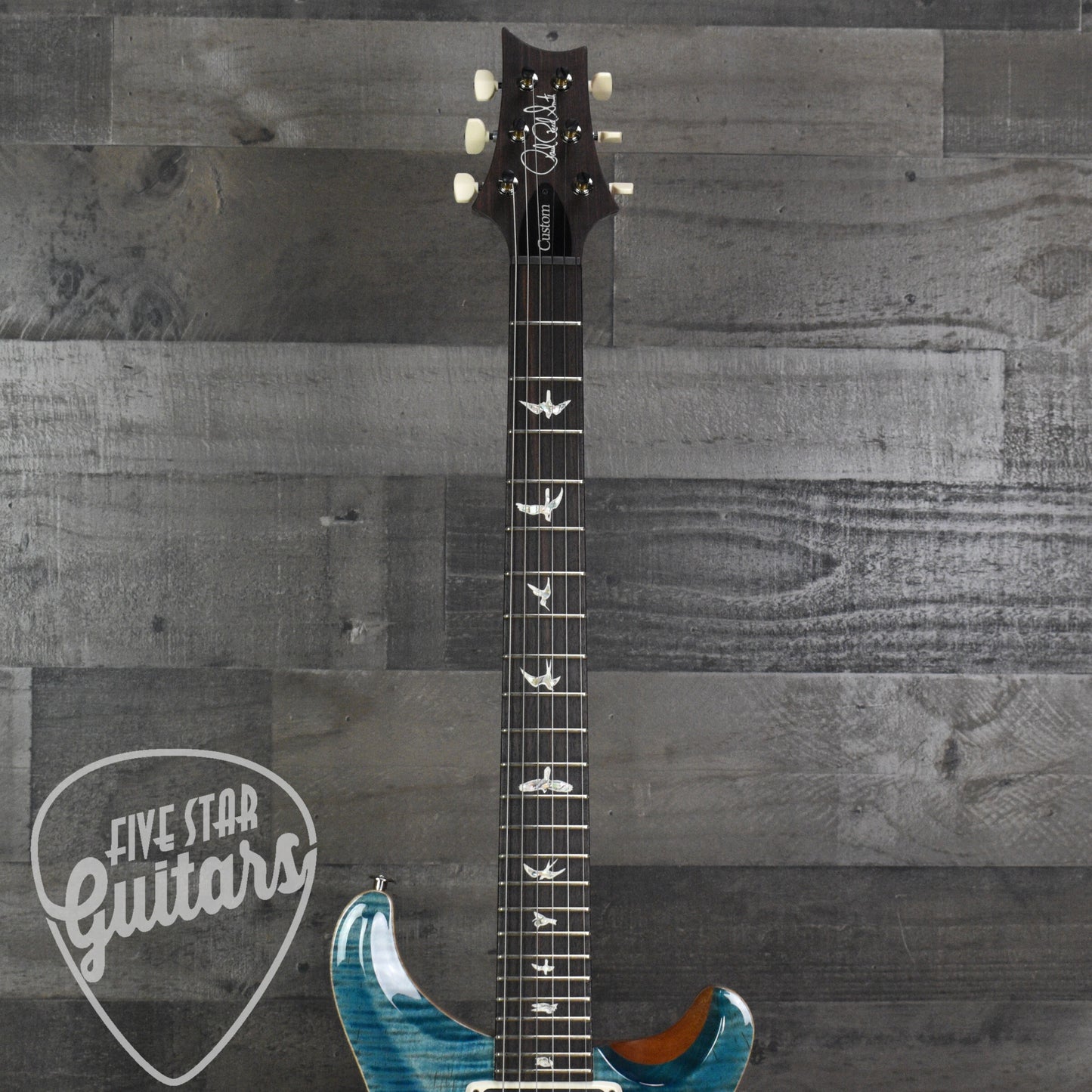 Pre-Owned Paul Reed Smith Custom 24-08 - Carroll Blue with Hard Shell Case