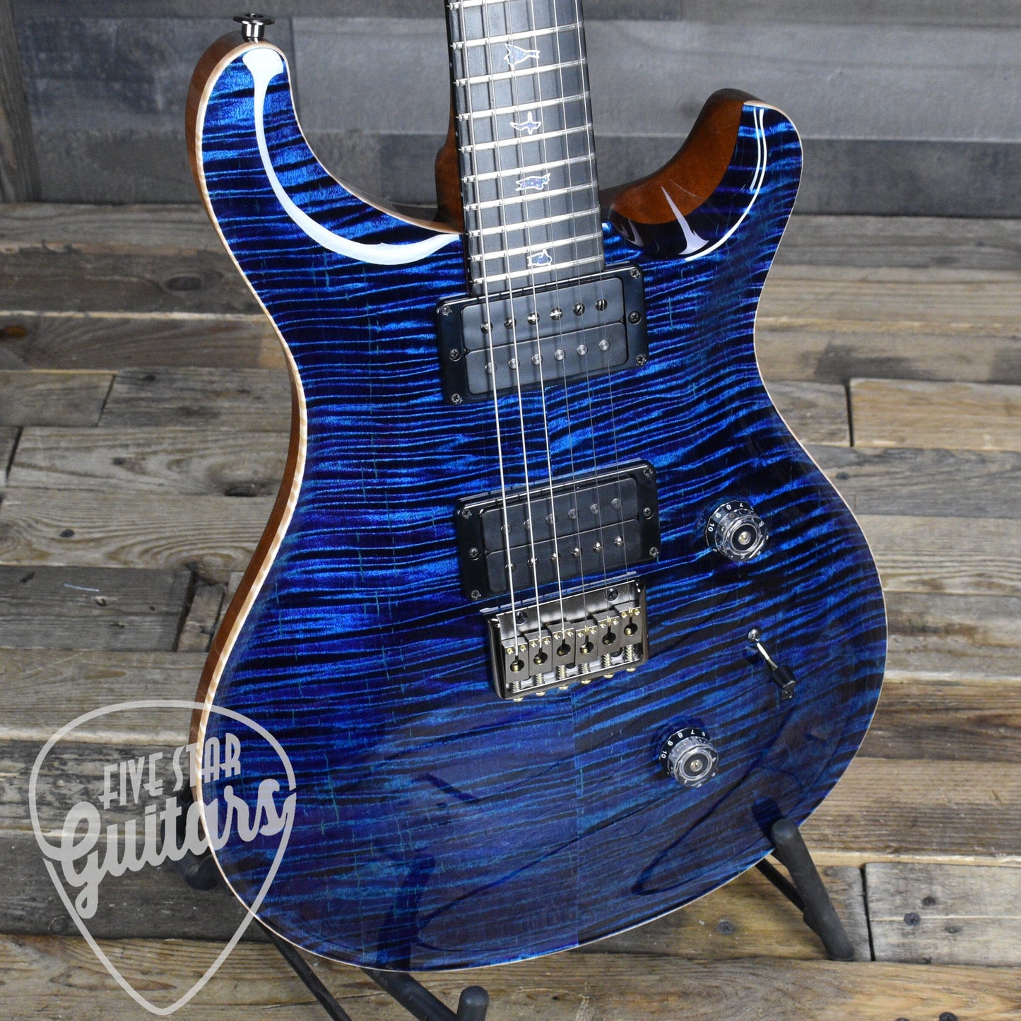 Pre-Owned Paul Reed Smith Private Stock Custom 24 - Aqua Violet with PRS Hard Shell Case