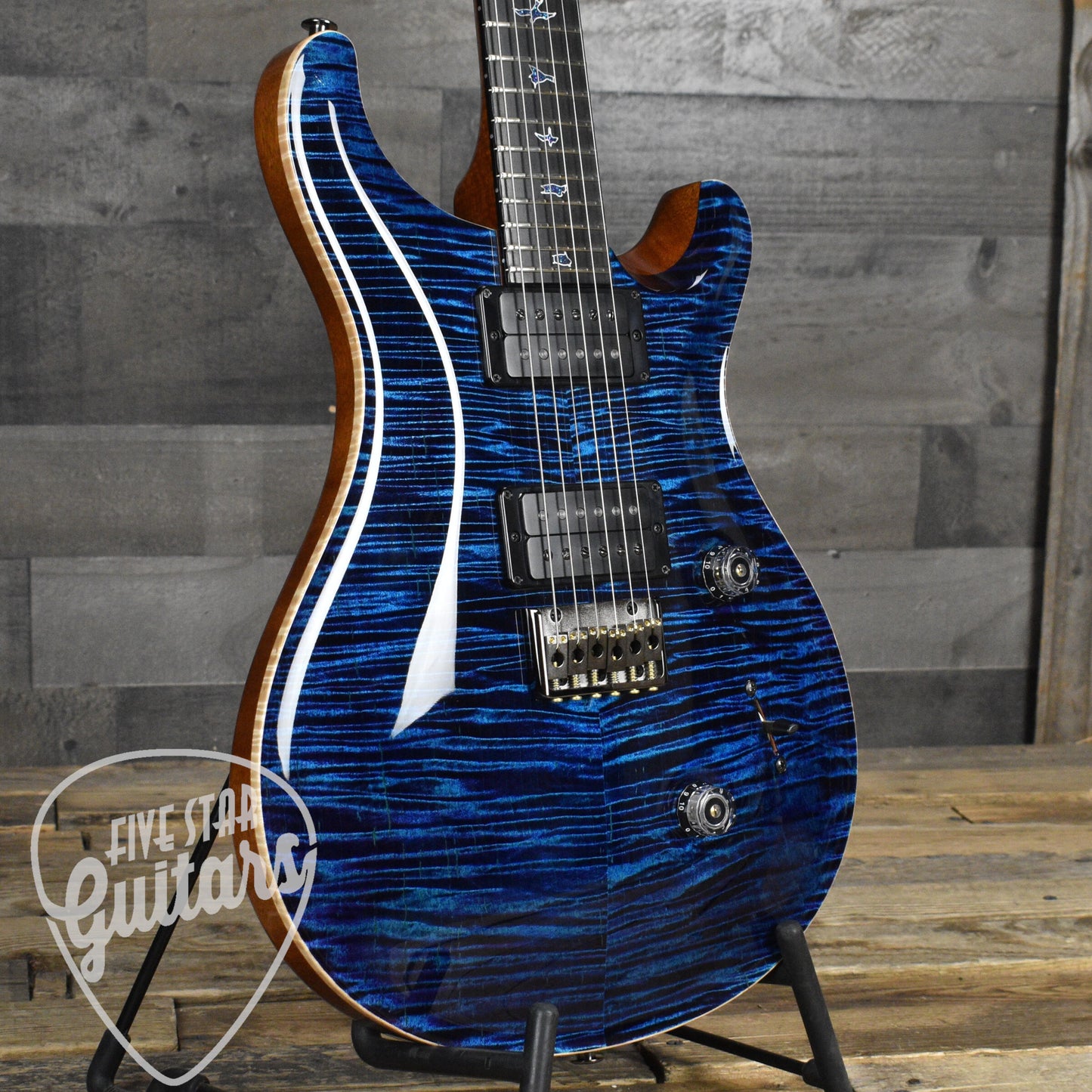 Pre-Owned Paul Reed Smith Private Stock Custom 24 - Aqua Violet with PRS Hard Shell Case