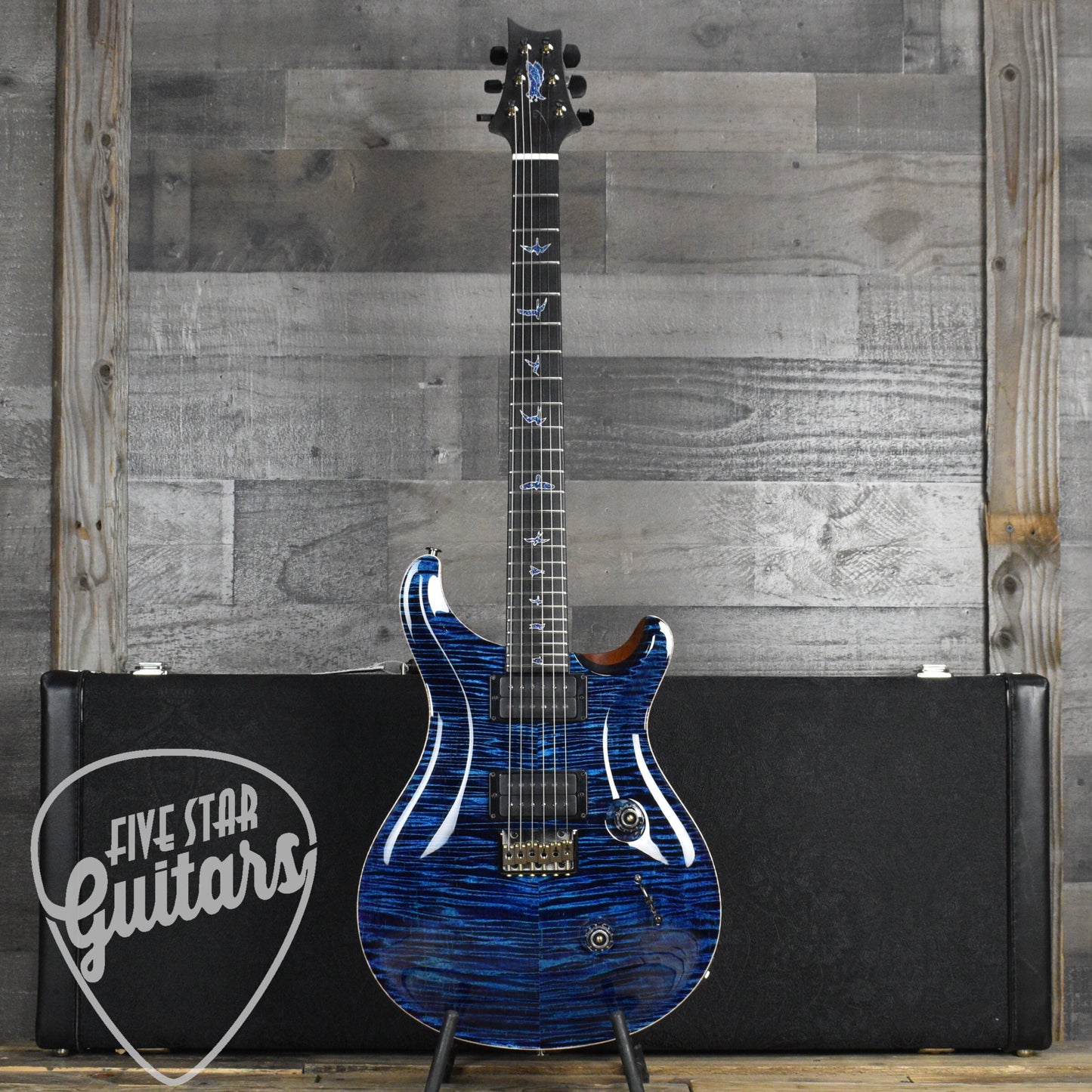 Pre-Owned Paul Reed Smith Private Stock Custom 24 - Aqua Violet with PRS Hard Shell Case