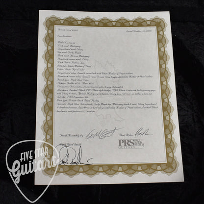 Pre-Owned Paul Reed Smith Private Stock Custom 24 - Aqua Violet with PRS Hard Shell Case