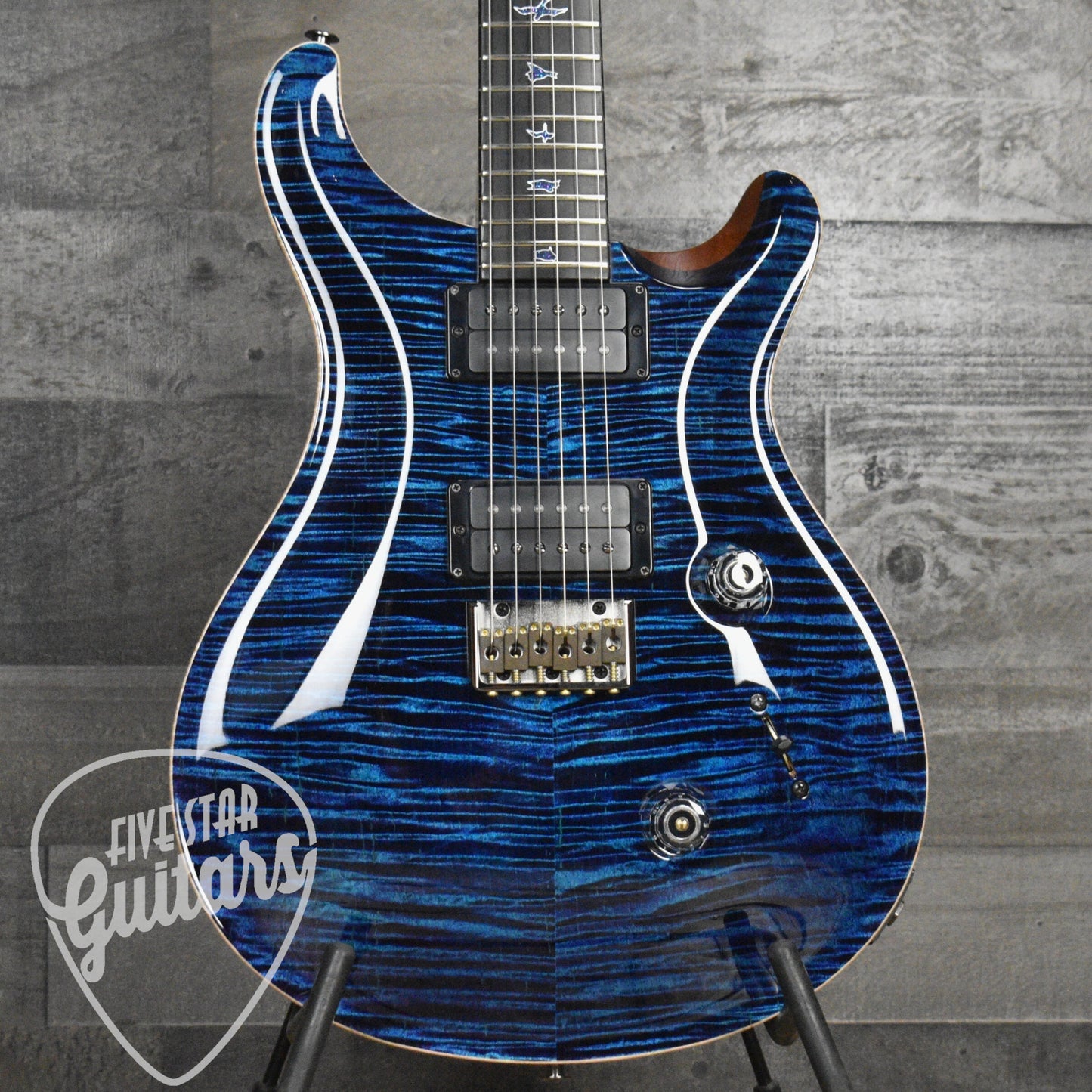 Pre-Owned Paul Reed Smith Private Stock Custom 24 - Aqua Violet with PRS Hard Shell Case