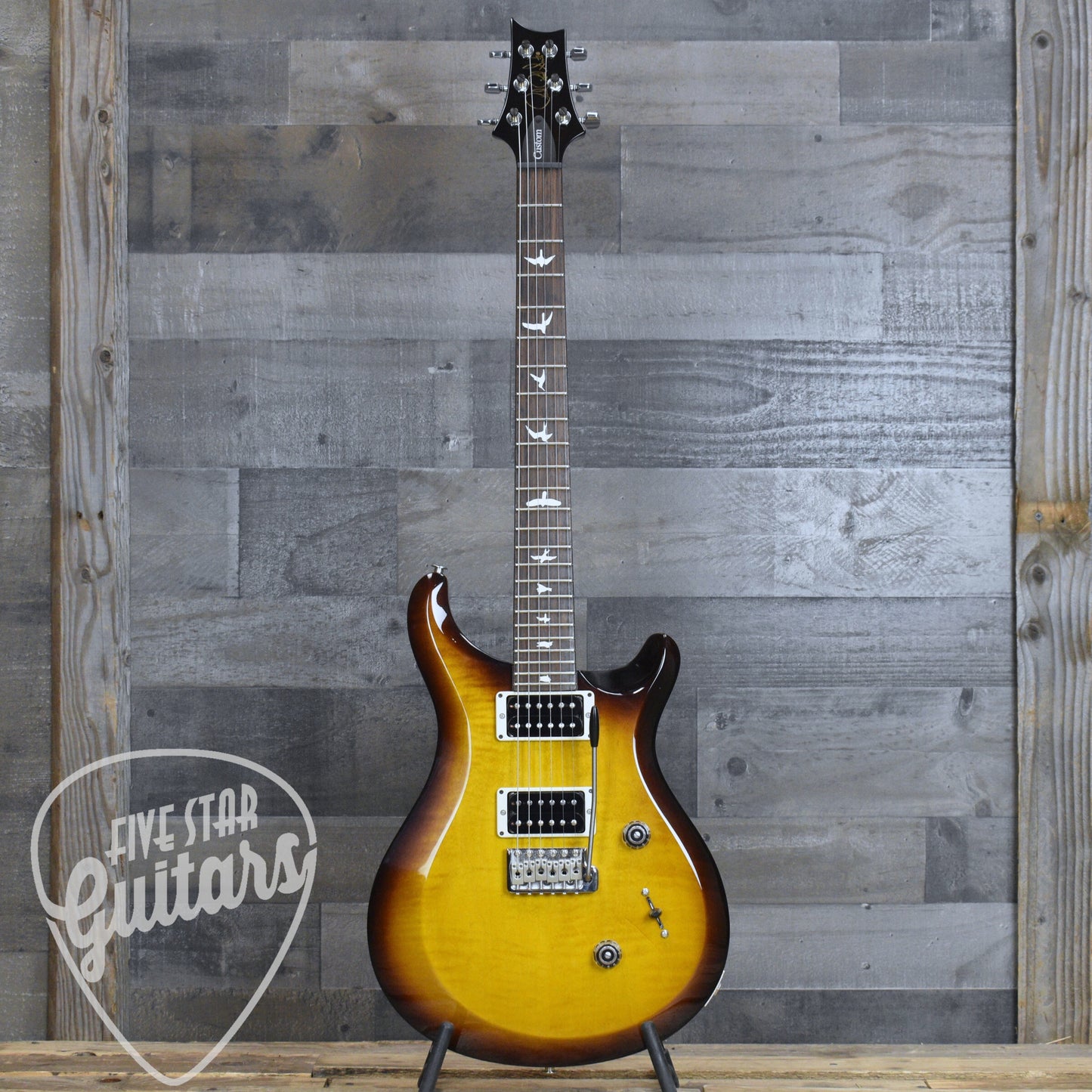 Pre-Owned Paul Reed Smith S2 Custom 24 Custom Color - Amber Smokeburst with Gig Bag