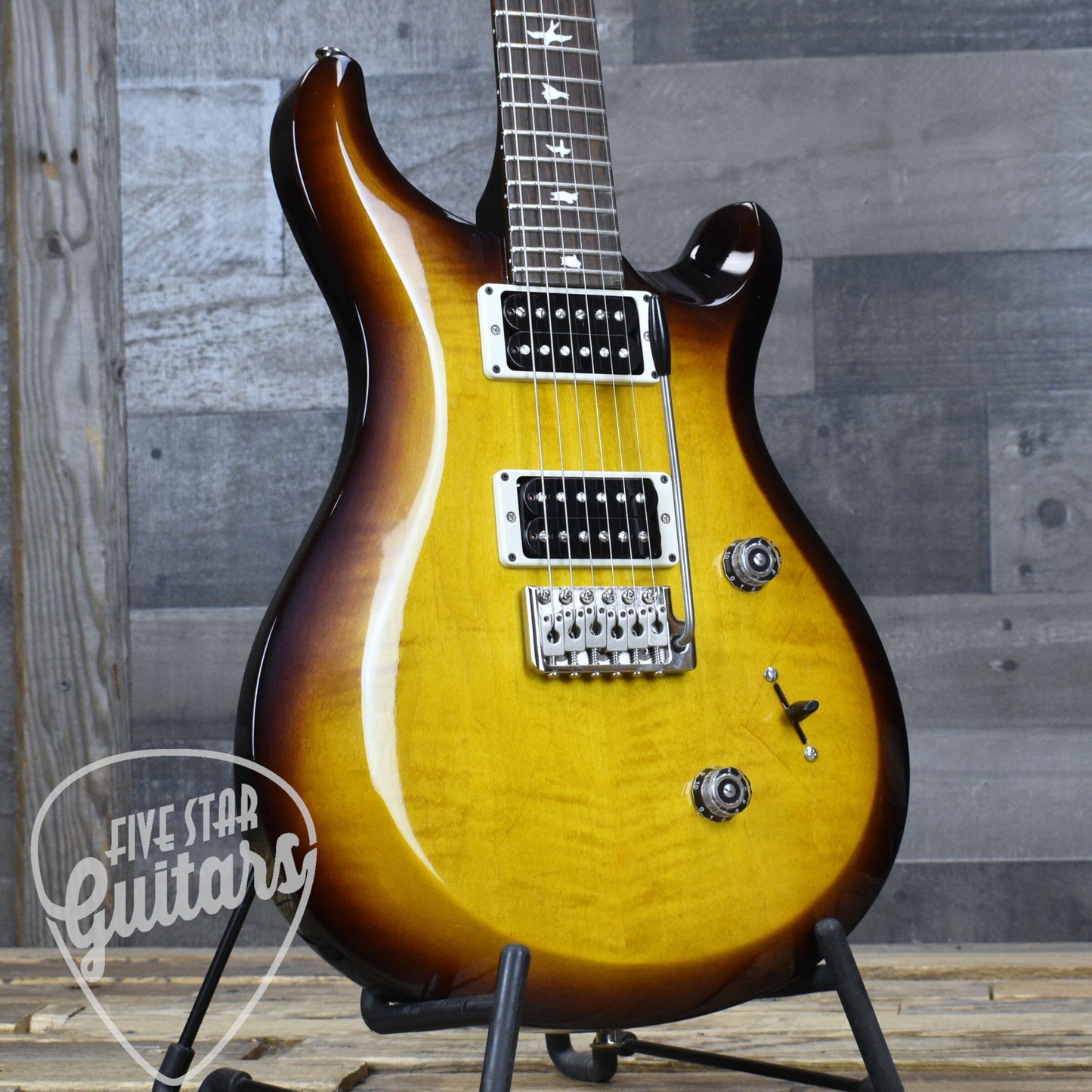 Pre-Owned Paul Reed Smith S2 Custom 24 Custom Color - Amber Smokeburst with Gig Bag