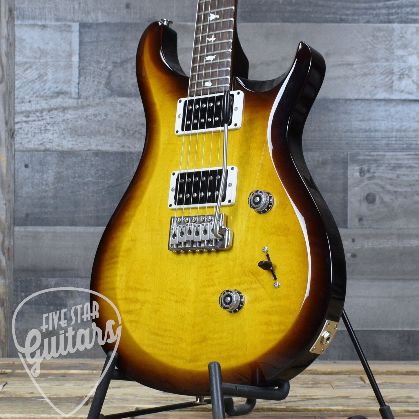 Pre-Owned Paul Reed Smith S2 Custom 24 Custom Color - Amber Smokeburst with Gig Bag