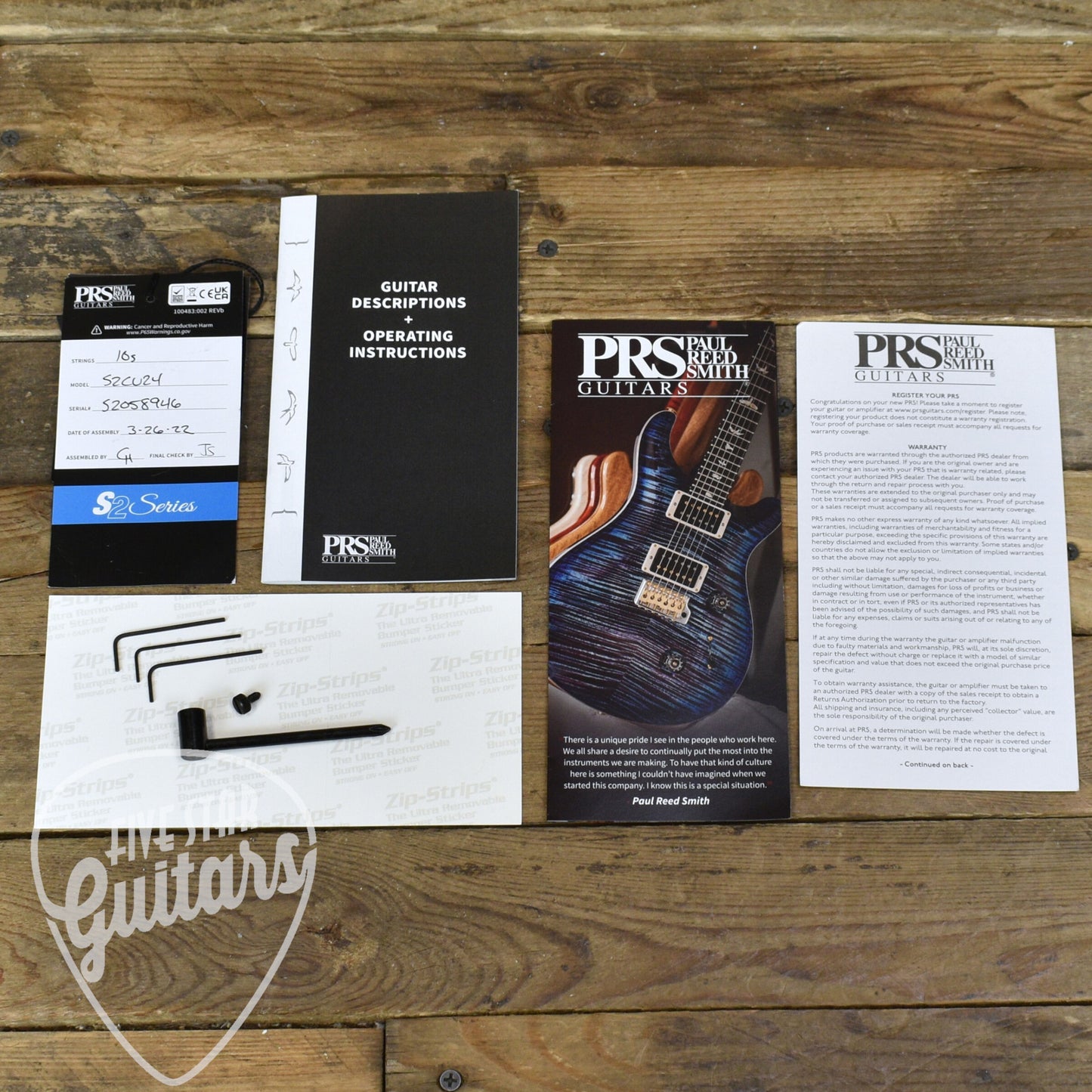 Pre-Owned Paul Reed Smith S2 Custom 24 Custom Color - Amber Smokeburst with Gig Bag