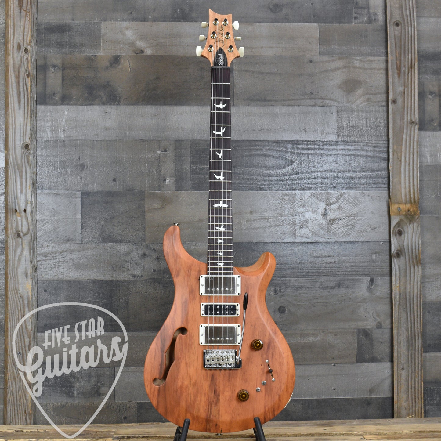 Pre-Owned Paul Reed Smith S2 Special Semi-Hollow Reclaimed Limited Edition - Natural with Gigbag