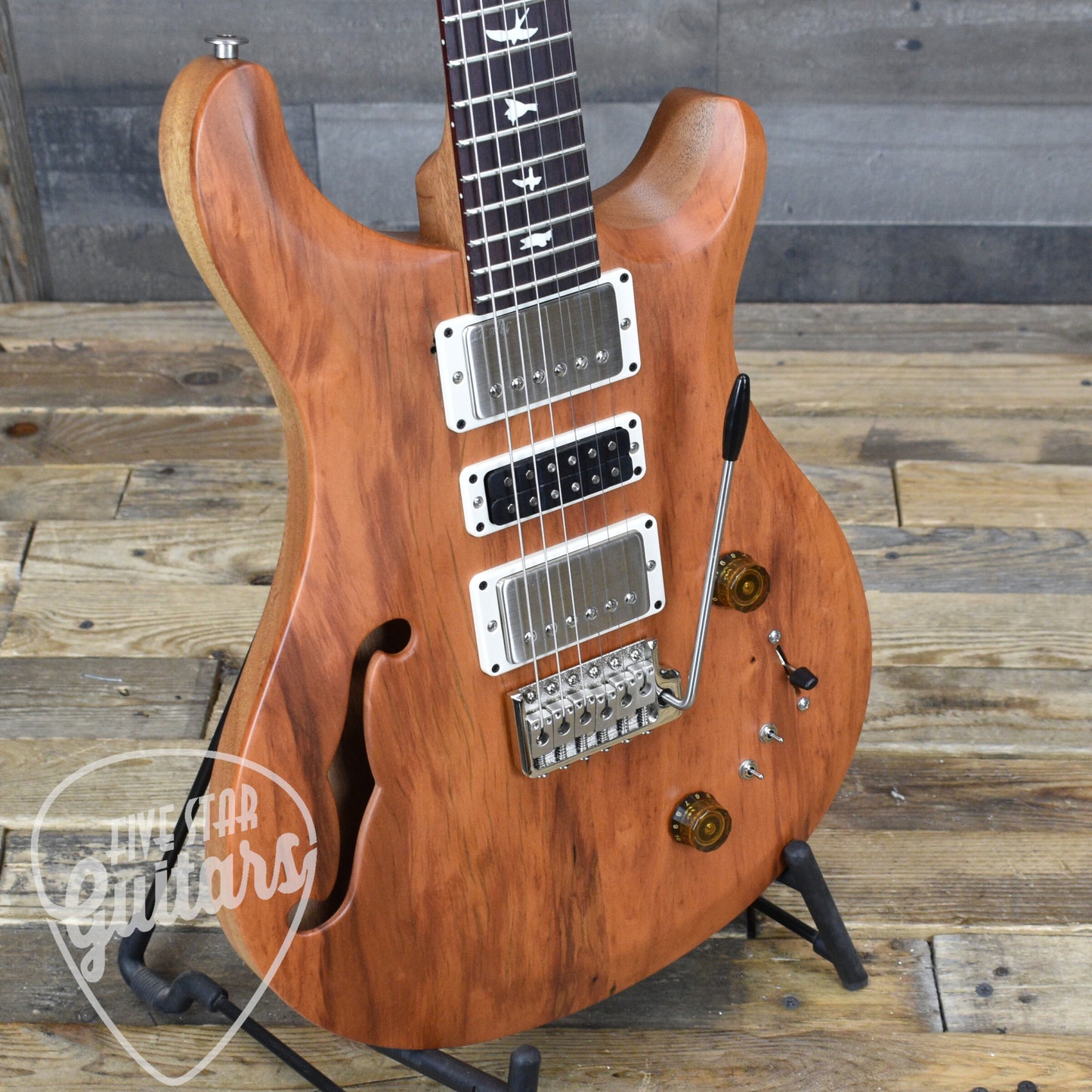 Pre-Owned Paul Reed Smith S2 Special Semi-Hollow Reclaimed Limited Edition - Natural with Gigbag
