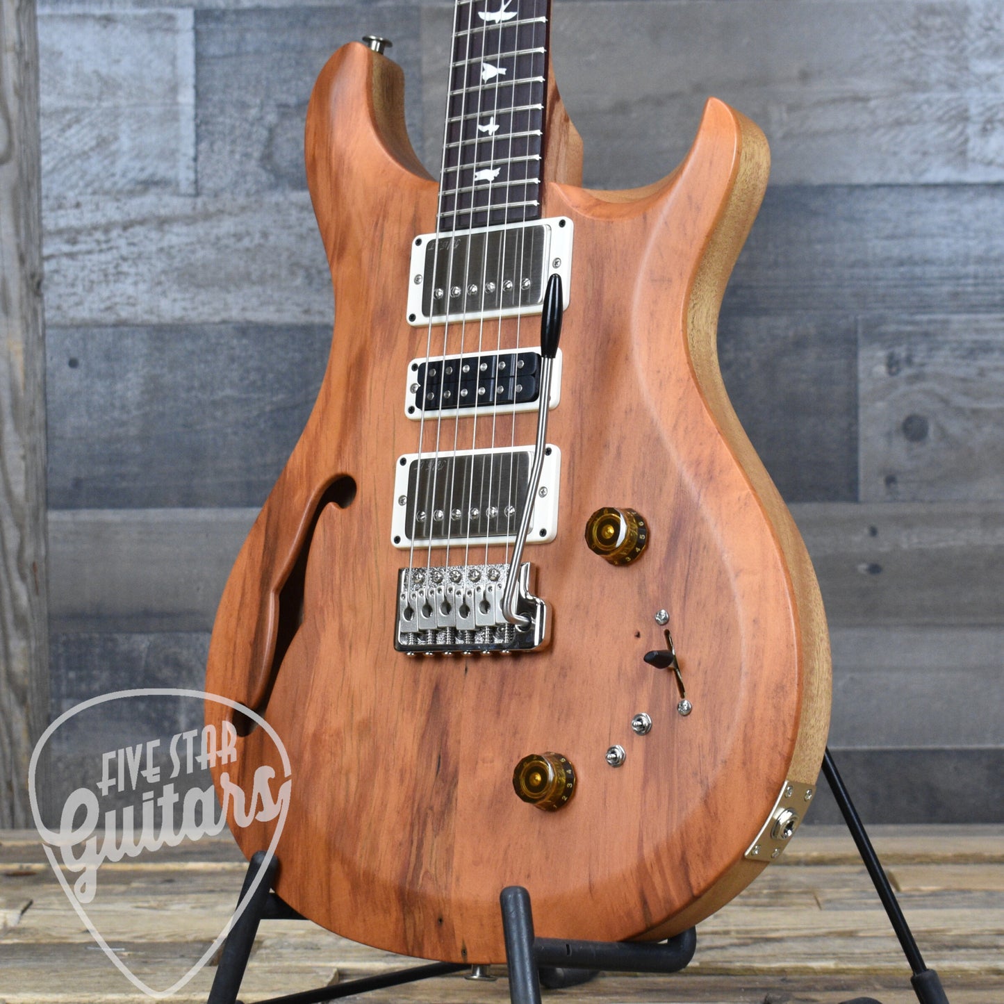 Pre-Owned Paul Reed Smith S2 Special Semi-Hollow Reclaimed Limited Edition - Natural with Gigbag