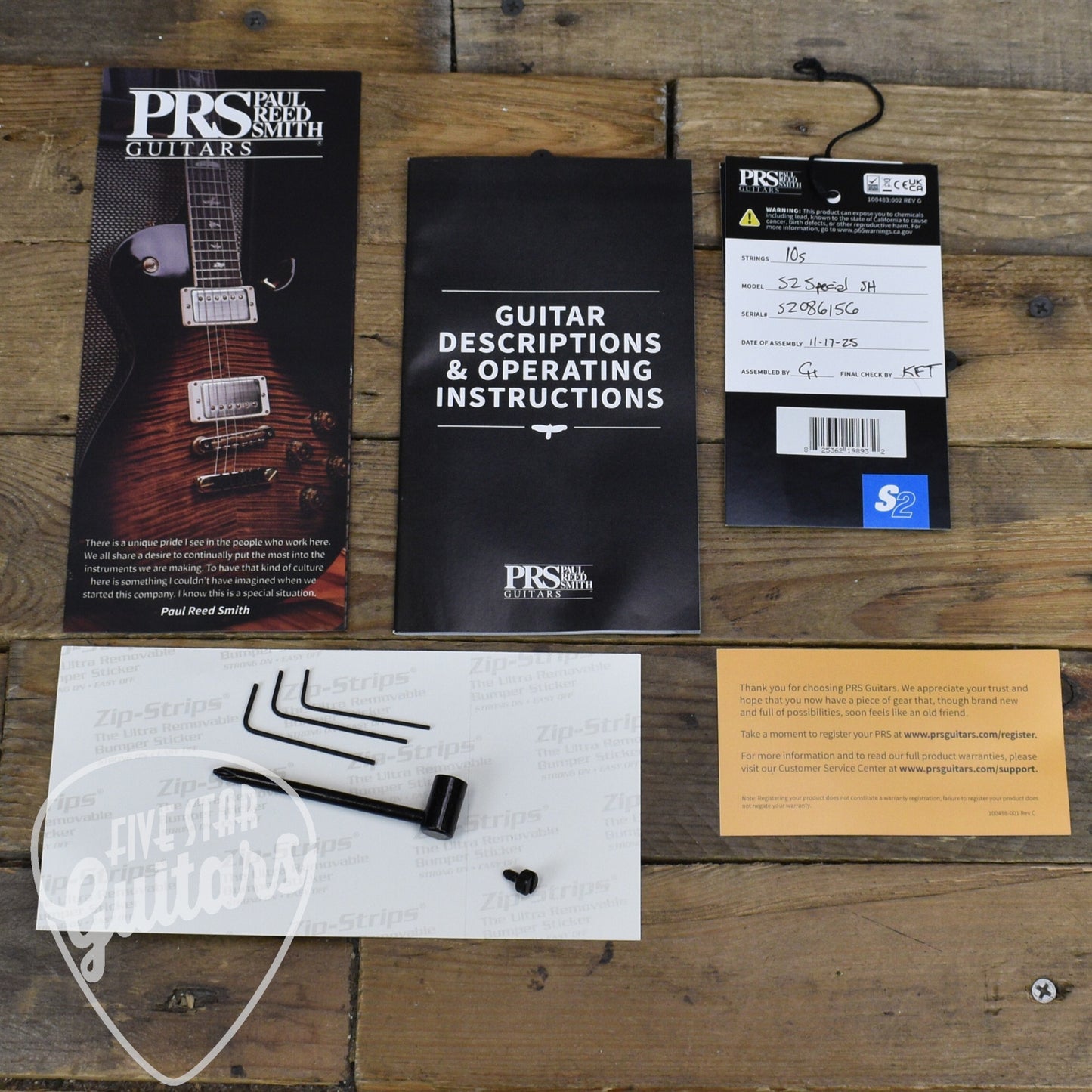 Pre-Owned Paul Reed Smith S2 Special Semi-Hollow Reclaimed Limited Edition - Natural with Gigbag