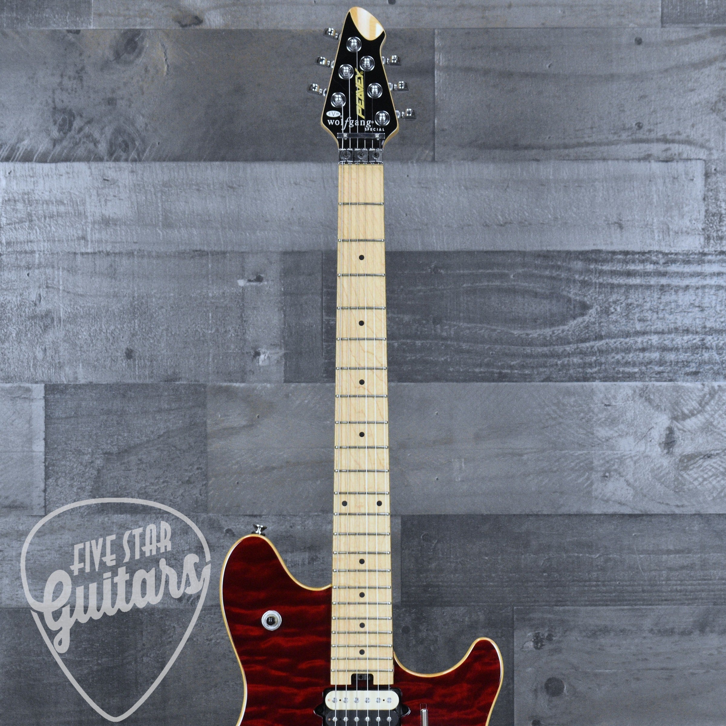 Pre-Owned Peavey EVH Wolfgang Special EXP - Translucent Maroon