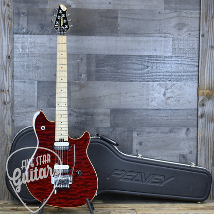 Pre-Owned Peavey EVH Wolfgang Special EXP - Translucent Maroon with Hardshell Case
