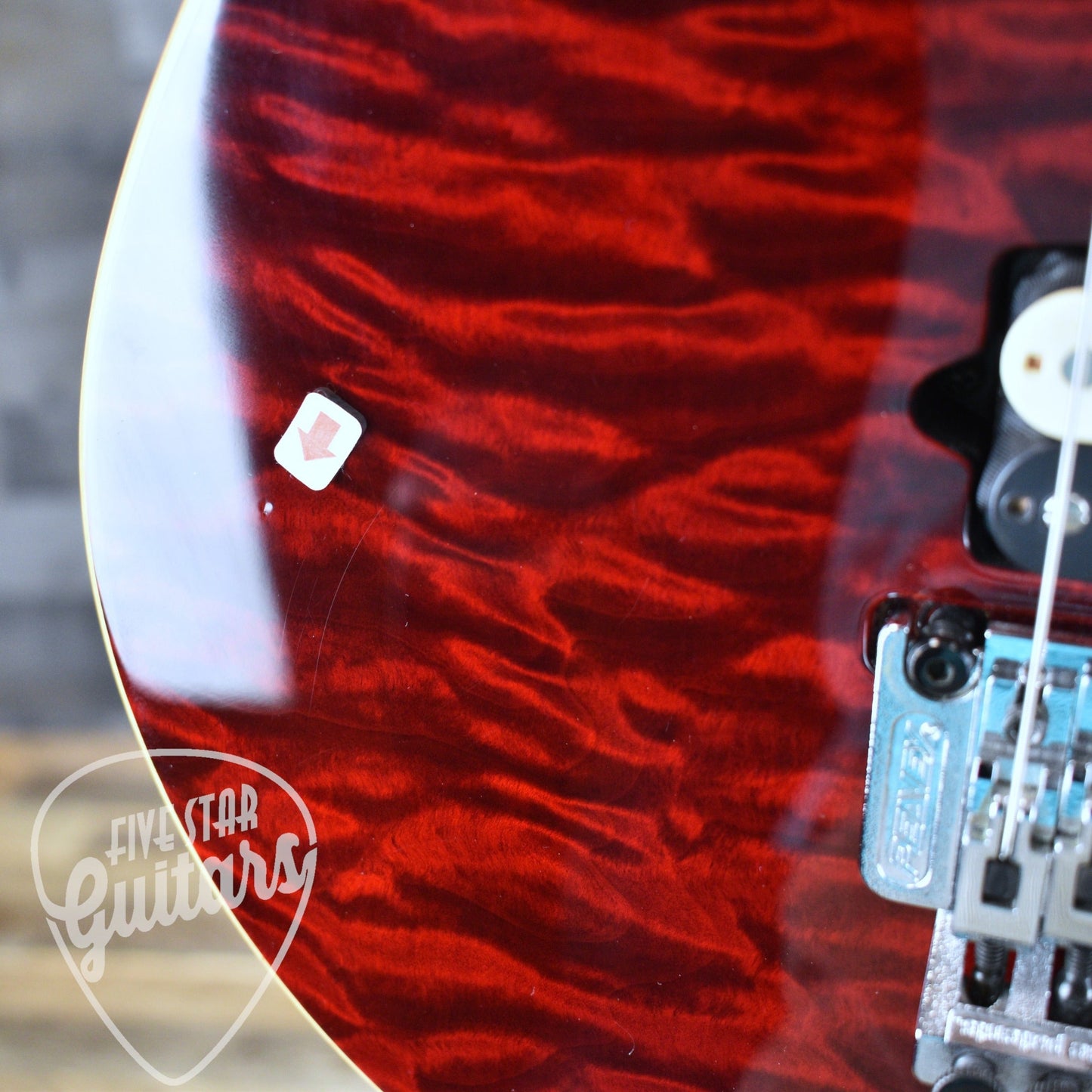Pre-Owned Peavey EVH Wolfgang Special EXP - Translucent Maroon with Hardshell Case
