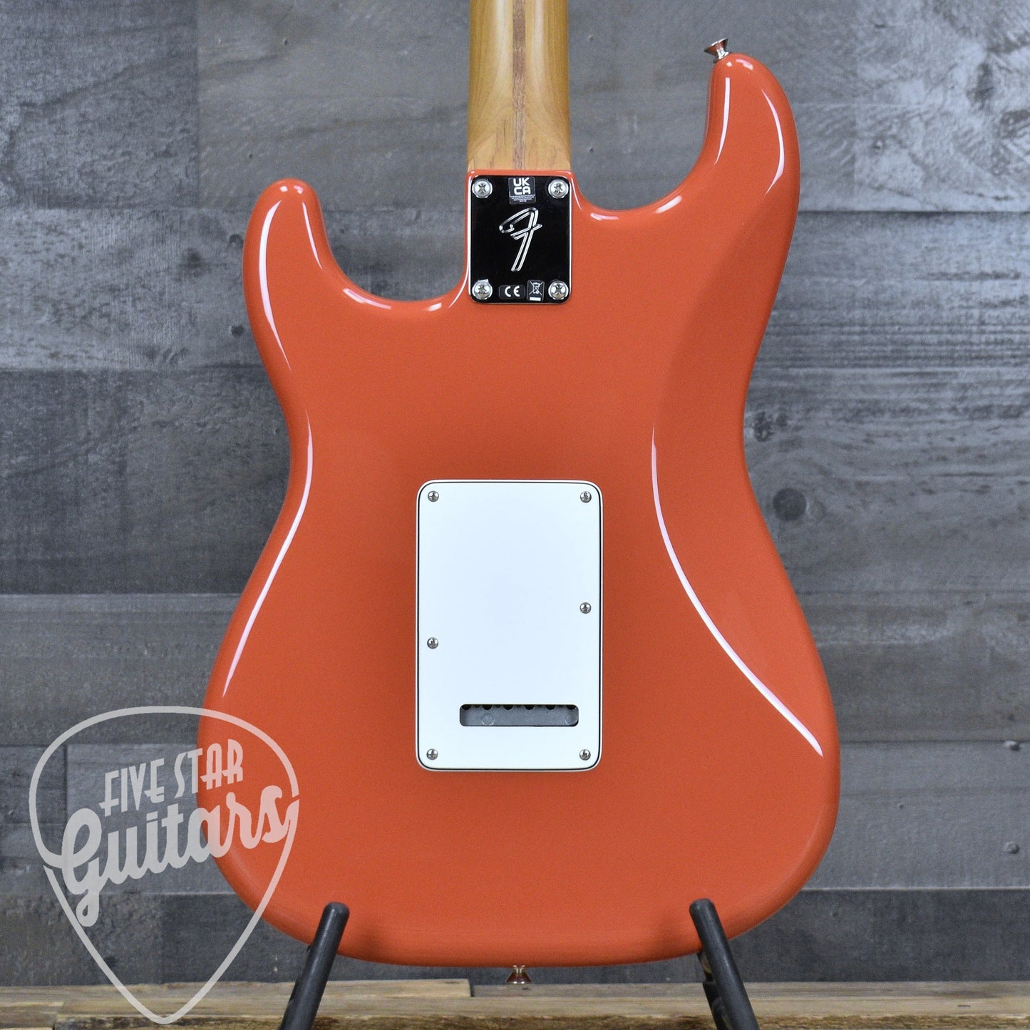 Pre-Owned Player Stratocaster Roasted Neck - Fiesta Red