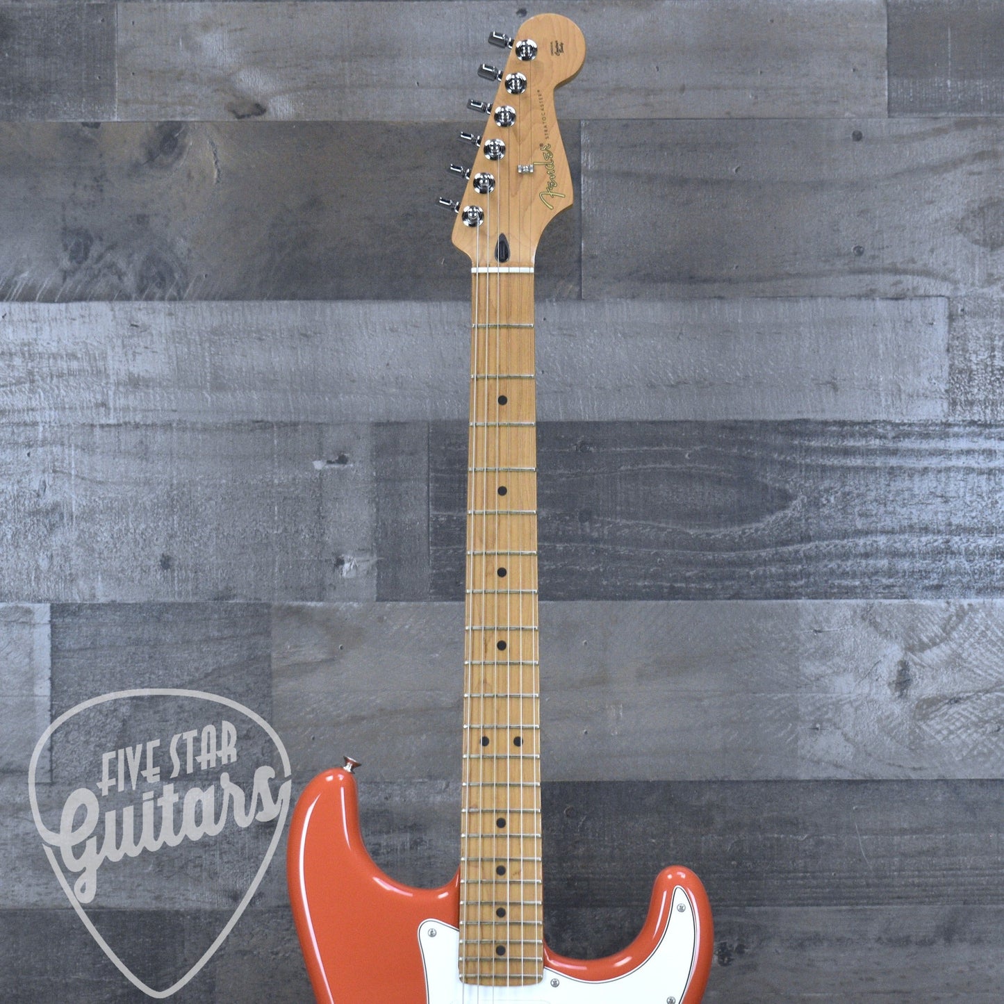 Pre-Owned Player Stratocaster Roasted Neck - Fiesta Red