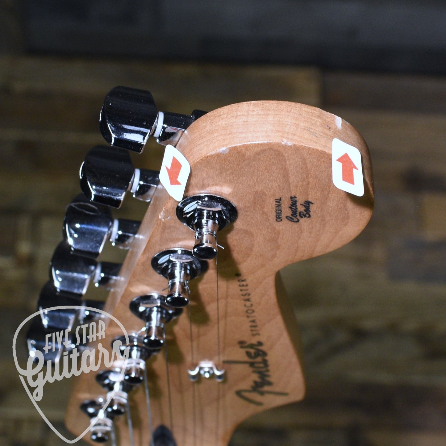 Pre-Owned Player Stratocaster Roasted Neck - Fiesta Red