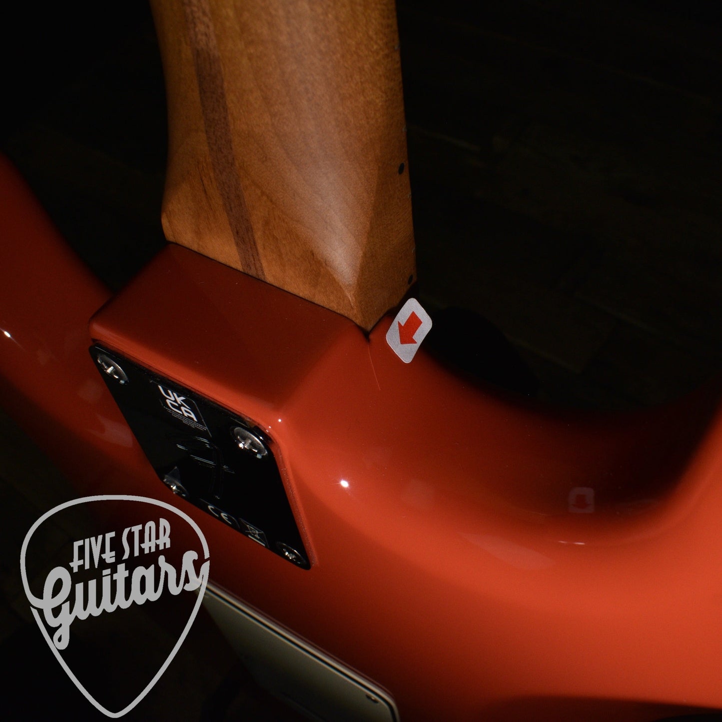 Pre-Owned Player Stratocaster Roasted Neck - Fiesta Red