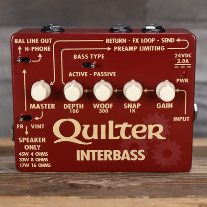 Pre-Owned Quilter Interbass