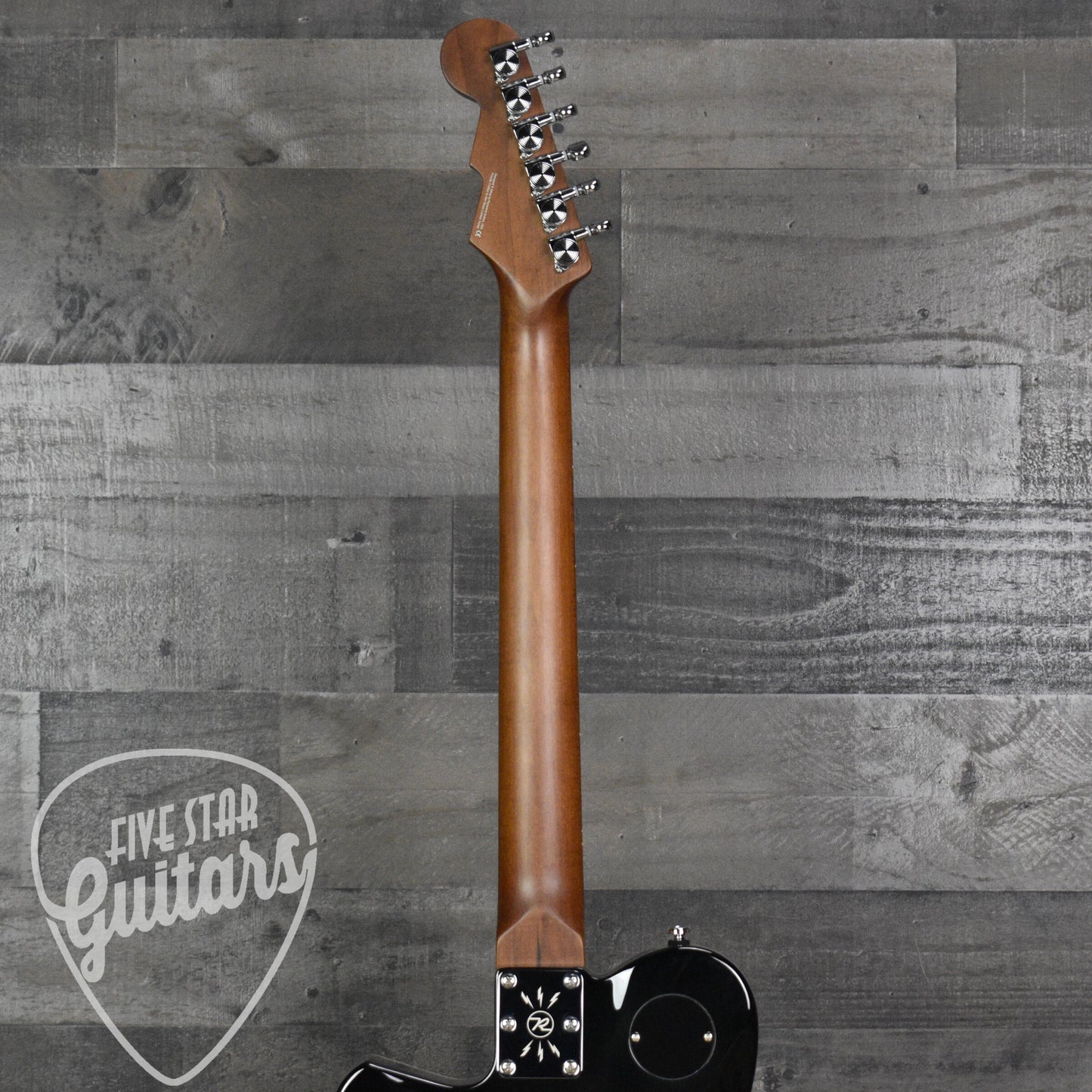 Pre-Owned Reverend Charger RA FM - Trans Black with Hard Shell Case