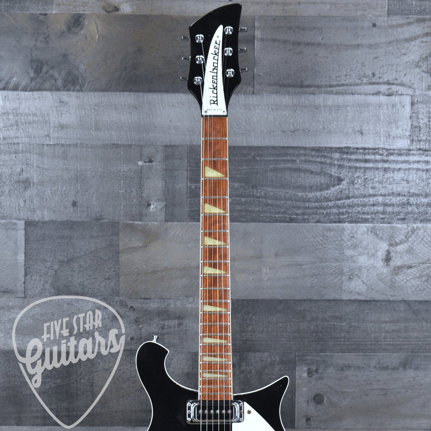 Pre-Owned Rickenbacker 620/6 - Jetglo with Hardshell Case