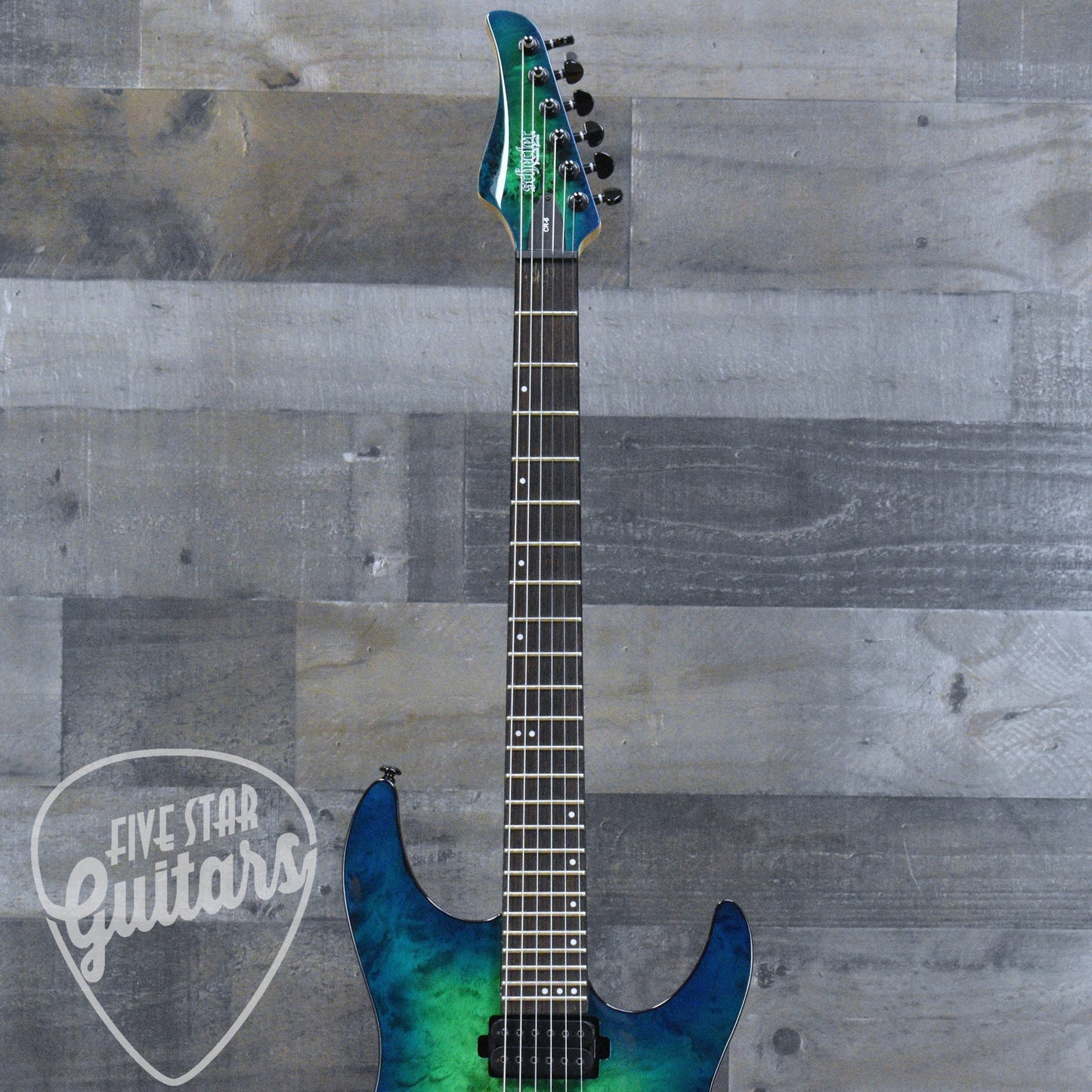 Pre-Owned Schecter CR-6 - Aquaburst