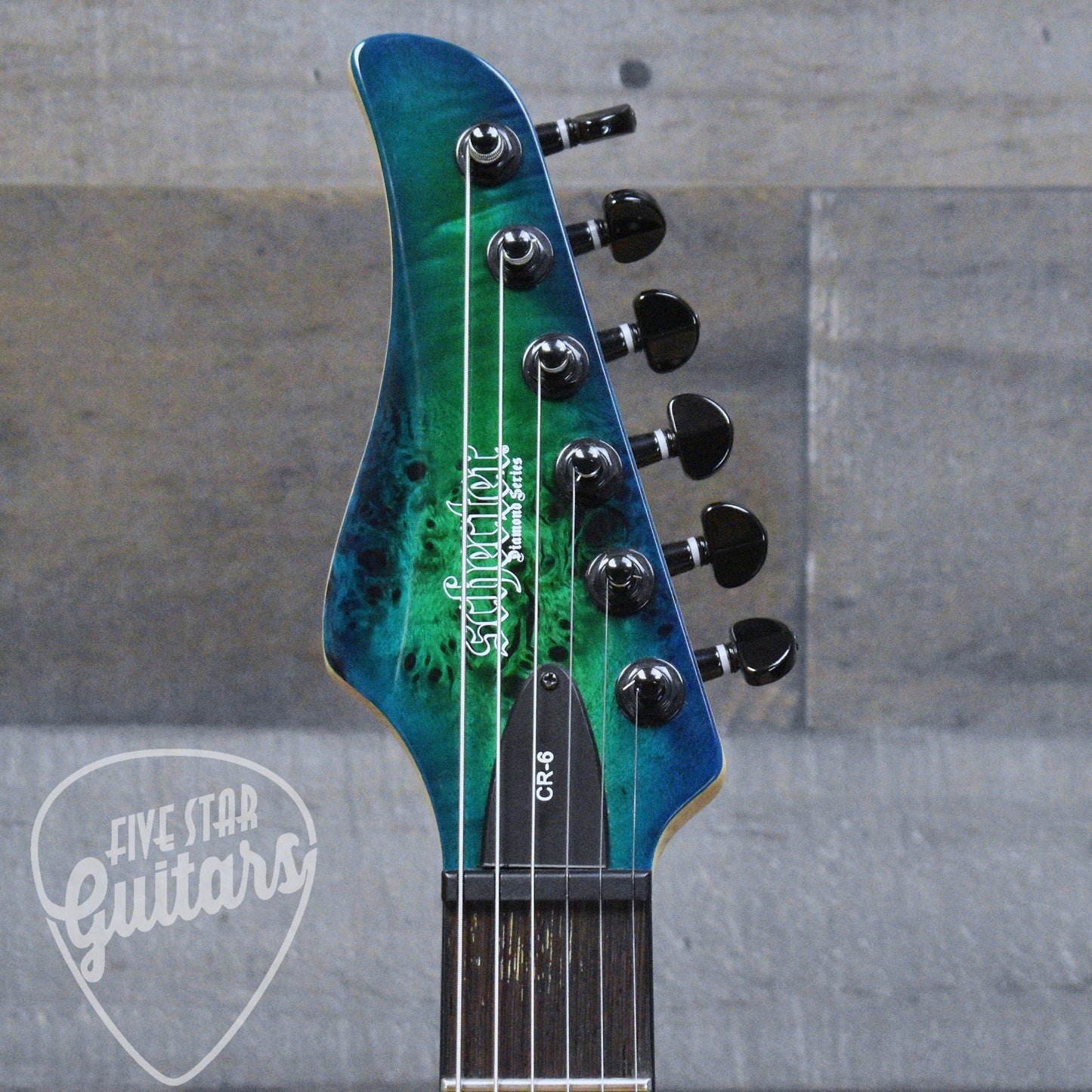 Pre-Owned Schecter CR-6 - Aquaburst
