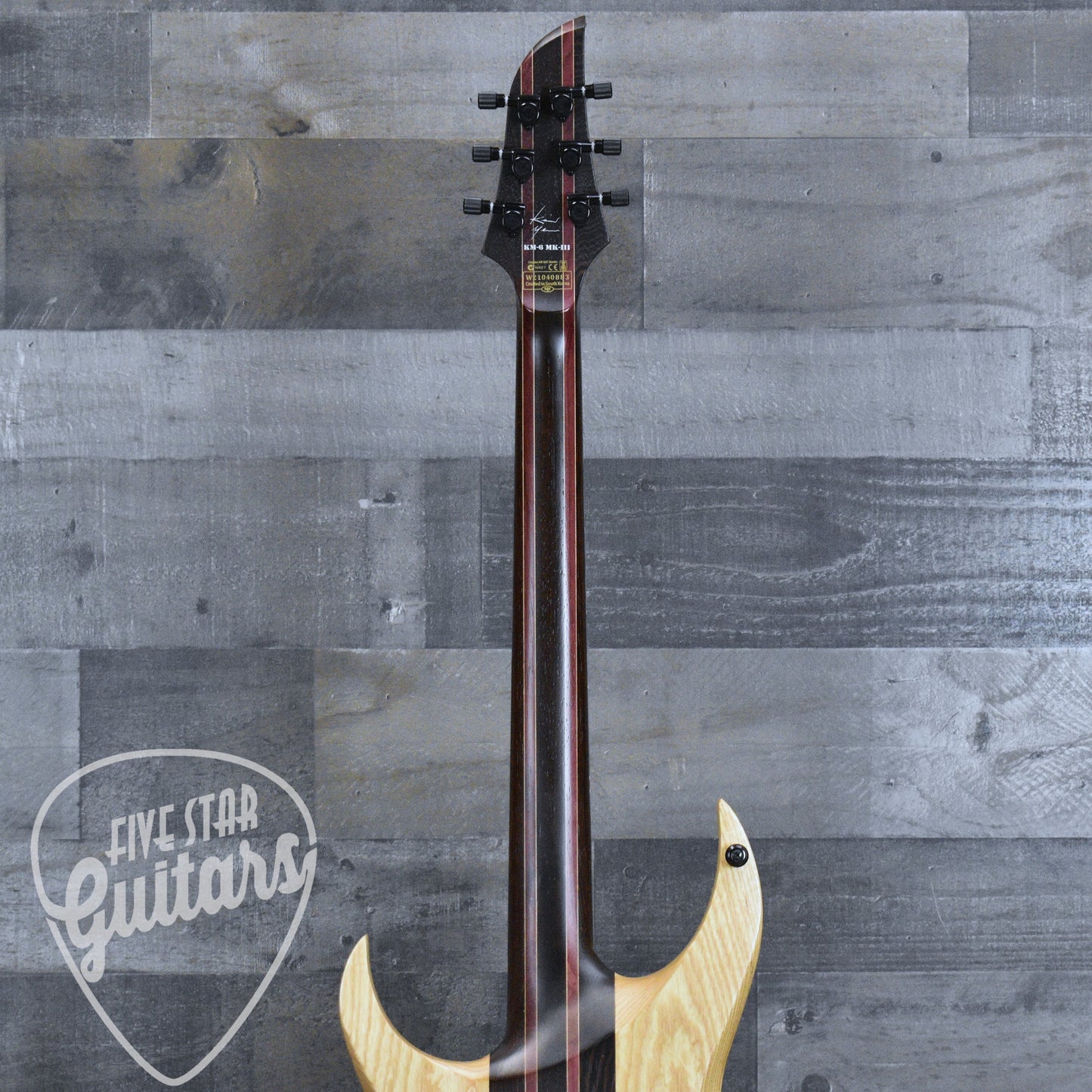 Pre-Owned Schecter Keith Merrow Signature KM-6 Mk-III - Blue Crimson with Hardshell Case