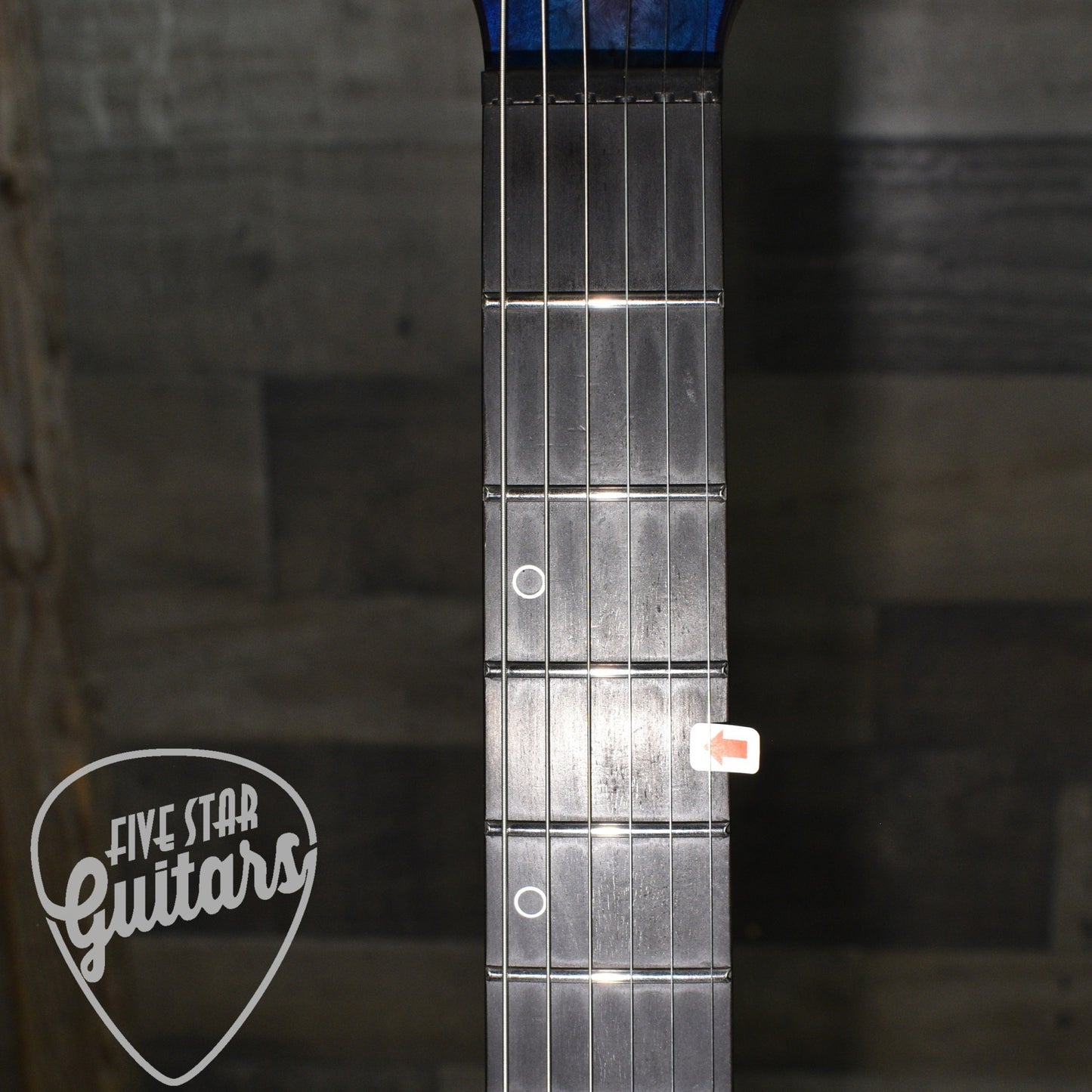 Pre-Owned Schecter Keith Merrow Signature KM-6 Mk-III - Blue Crimson with Hardshell Case