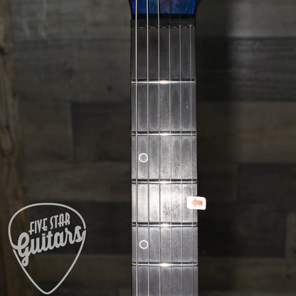 Pre-Owned Schecter Keith Merrow Signature KM-6 Mk-III - Blue Crimson with Hardshell Case