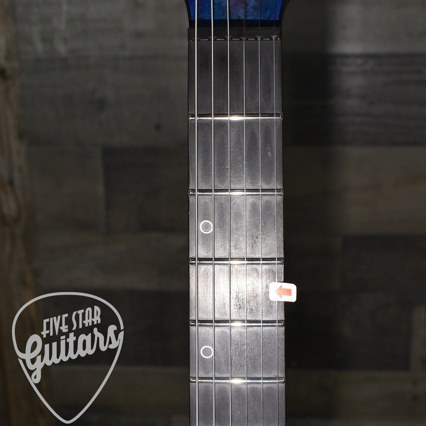 Pre-Owned Schecter Keith Merrow Signature KM-6 Mk-III - Blue Crimson with Hardshell Case