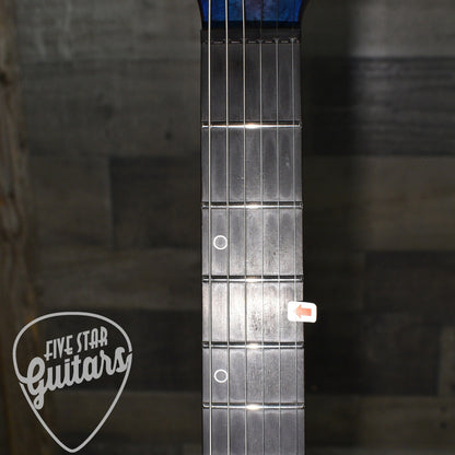 Pre-Owned Schecter Keith Merrow Signature KM-6 Mk-III - Blue Crimson with Hardshell Case