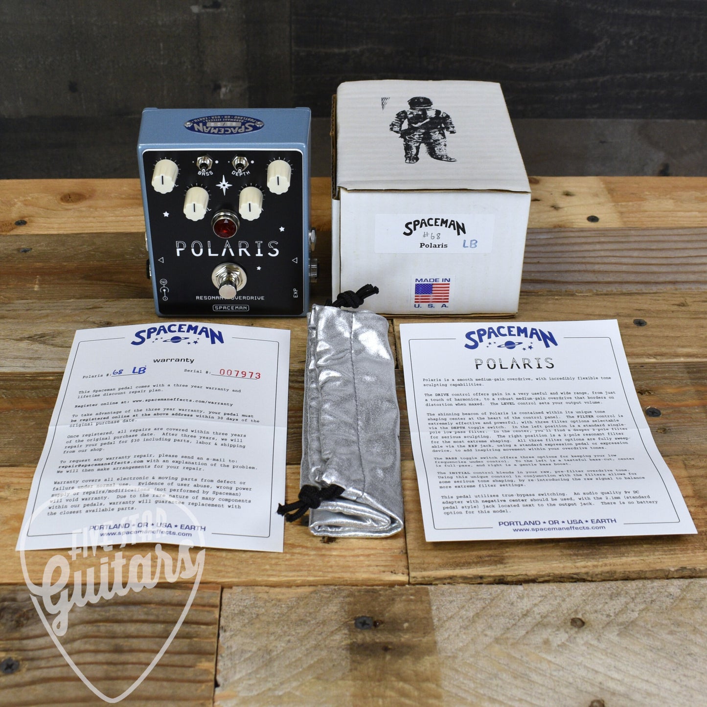 Pre-Owned Spaceman Polaris Overdrive Pedal
