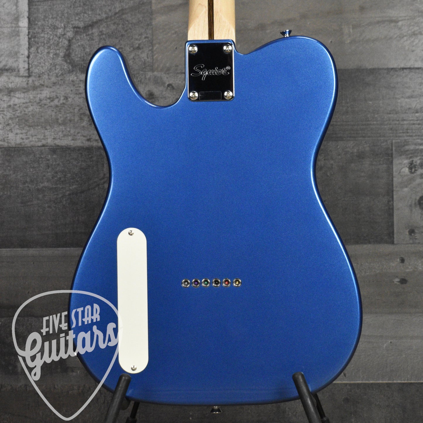 Pre-Owned Squier Paranormal Cabronita Telecaster Thinline - Lake Placid Blue with Hard Shell Case