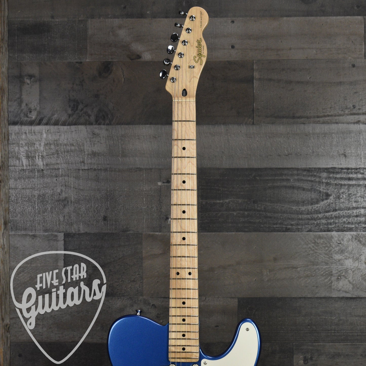 Pre-Owned Squier Paranormal Cabronita Telecaster Thinline - Lake Placid Blue with Hard Shell Case