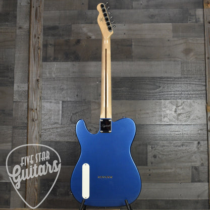 Pre-Owned Squier Paranormal Cabronita Telecaster Thinline - Lake Placid Blue with Hard Shell Case