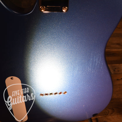 Pre-Owned Squier Paranormal Cabronita Telecaster Thinline - Lake Placid Blue with Hard Shell Case