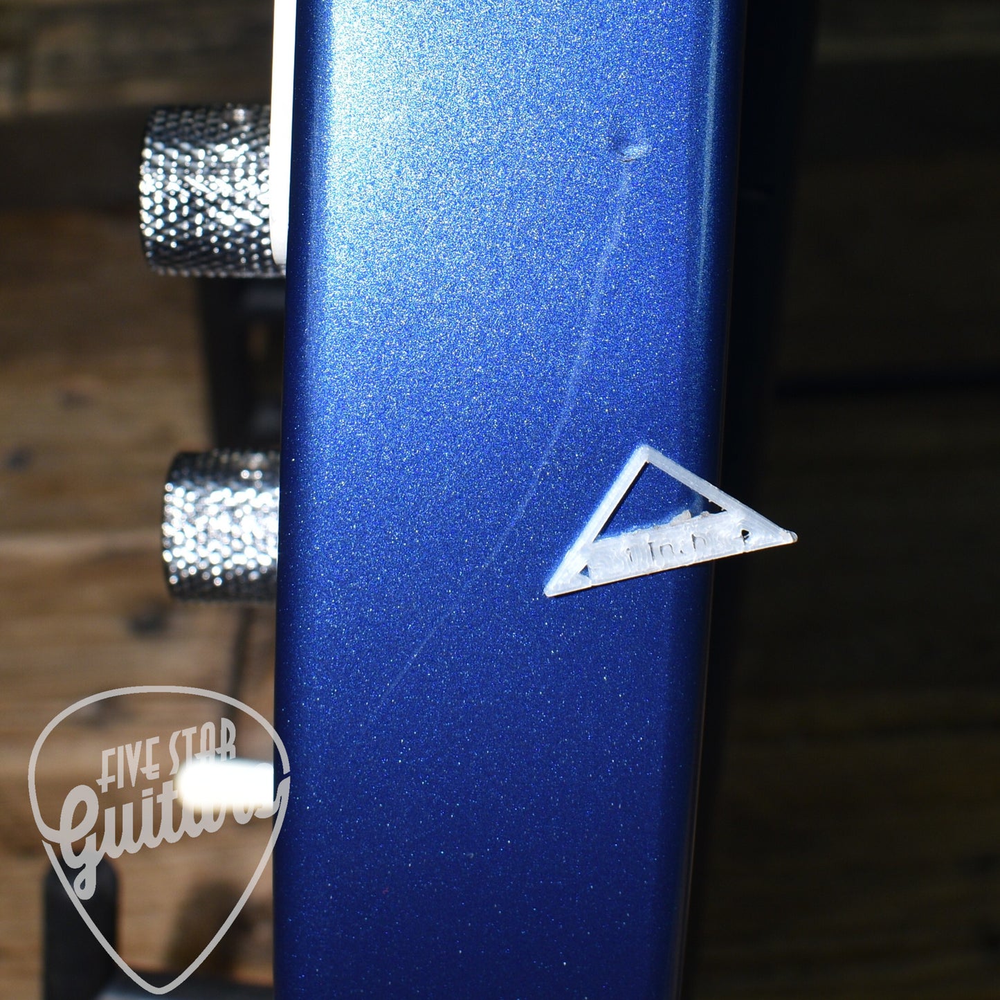 Pre-Owned Squier Paranormal Cabronita Telecaster Thinline - Lake Placid Blue with Hard Shell Case