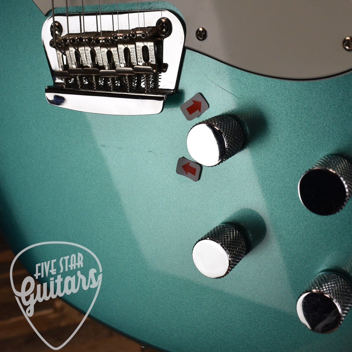 Pre-Owned Squier Paranormal Toronado - Mystic Seafoam Green