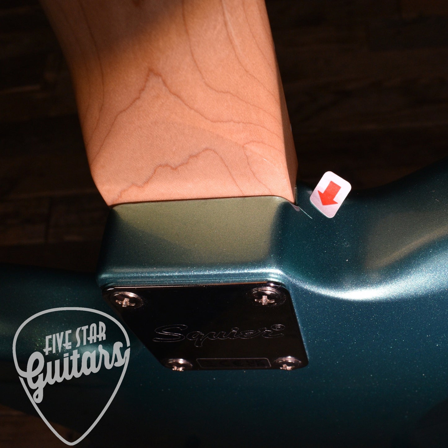 Pre-Owned Squier Paranormal Toronado - Mystic Seafoam Green