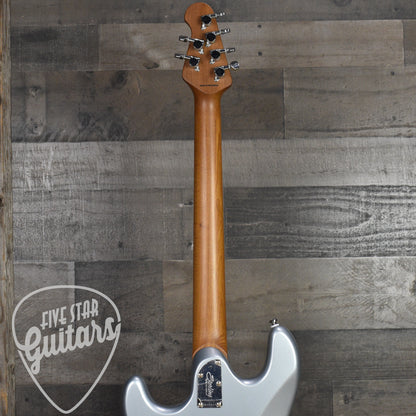 Pre-Owned Sterling by Music Man Cutlass - Firemist Silver with Hard Shell Case