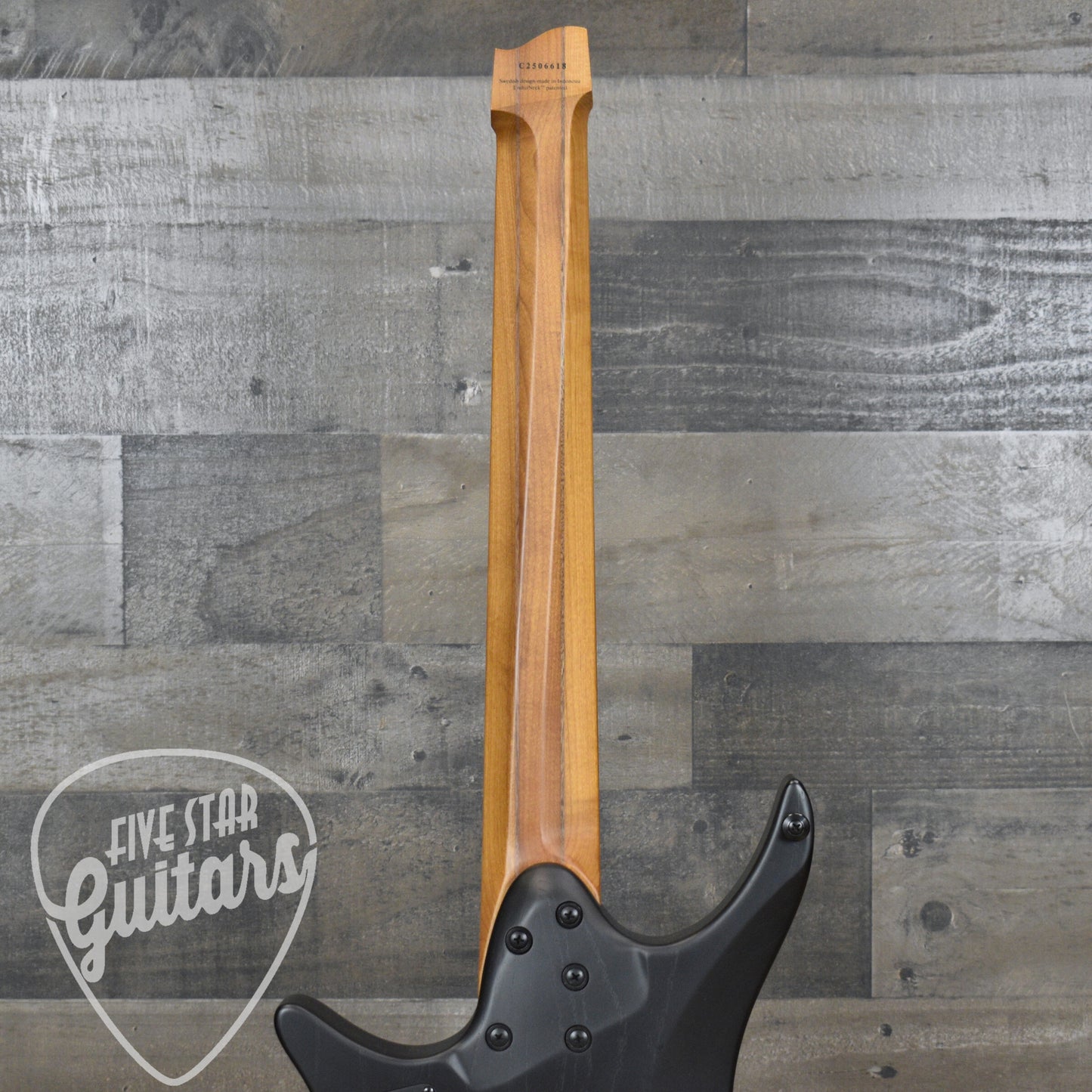 Pre-Owned Strandberg Boden Original N2.7 - Black Denim Burst Satin with Gigbag