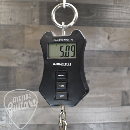 Pre-Owned Strandberg Boden Original N2.7 - Black Denim Burst Satin with Gigbag