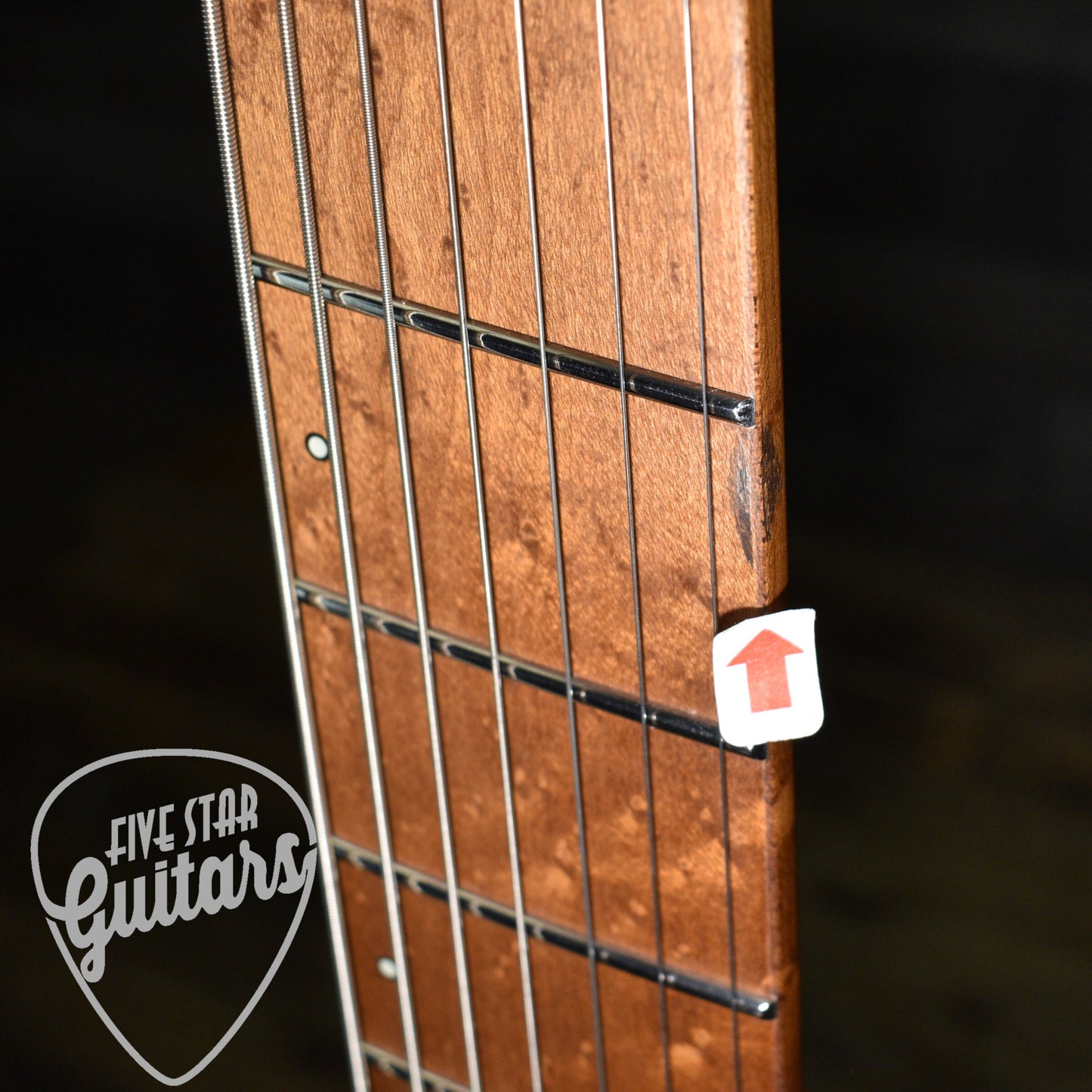 Pre-Owned Strandberg Boden Original N2.7 - Black Denim Burst Satin with Gigbag