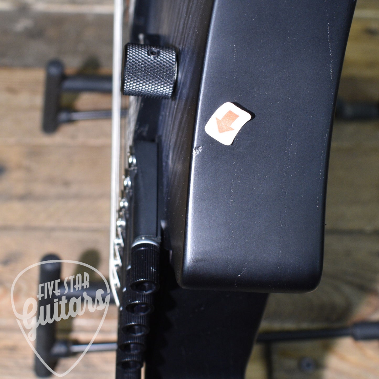 Pre-Owned Strandberg Boden Original N2.7 - Black Denim Burst Satin with Gigbag