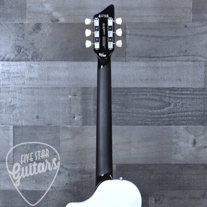 Pre-Owned Supro 1224DBHT Limited Edition David Bowie 1961 Dual Tone Hardtail - White with Hardshell Case