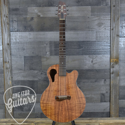 Pre-Owned Tacoma CKK9C Chief Koa - Natural with Hard Shell Case