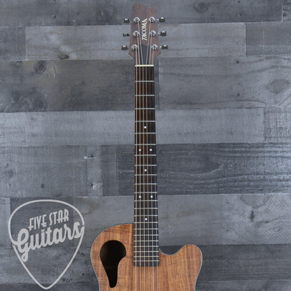 Pre-Owned Tacoma CKK9C Chief Koa - Natural with Hard Shell Case